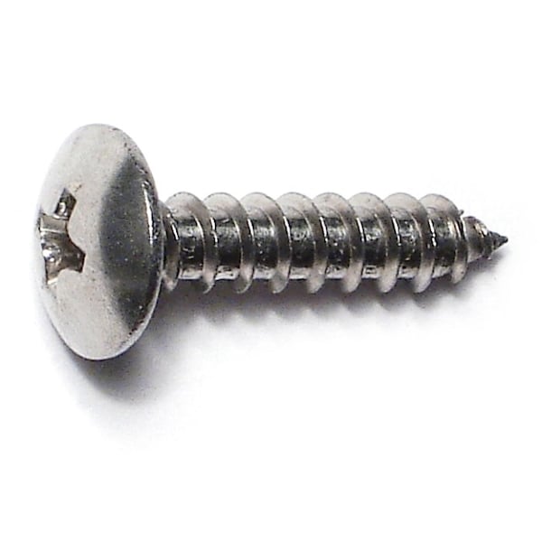 Midwest Fastener Sheet Metal Screw, #8 x 3/4 in, 18-8 Stainless Steel Truss Head Phillips Drive, 25 PK 33952 - main